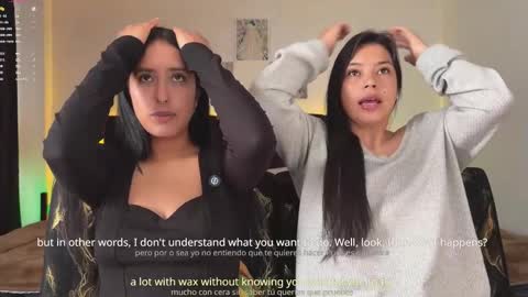 Snapshot of 2summerlove2 chatting on 02-23-26, 08:17 Dalilah and Tarah online show from 02-23-26, 08:17