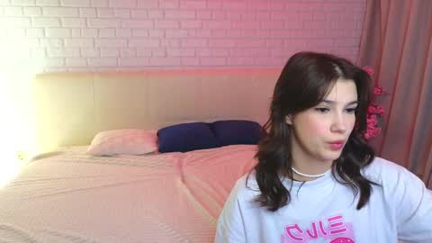 Snapshot of _ramune_ chatting on 02-17-25, 05:36 Merlizz Eva Jane Mila Nicole left to right online show from 02-17-25, 05:36