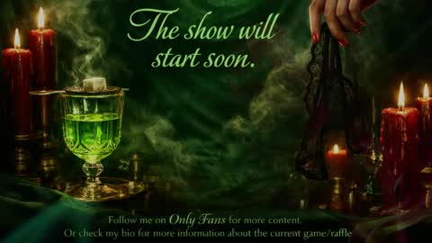 Snapshot of absinthee chatting on 03-23-26, 08:02 absy online show from 03-23-26, 08:02