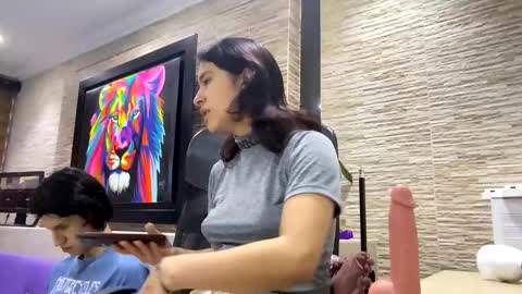 Snapshot of adam_and_abby_ chatting on 02-06-25, 02:22 adam and abby online show from 02-06-25, 02:22