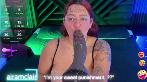 Snapshot of airamclair chatting on 11-11-25, 10:54 Airam Clair online show from 11-11-25, 10:54