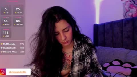 Snapshot of alicewoodville chatting on 02-20-25, 07:41 Alice online show from 02-20-25, 07:41