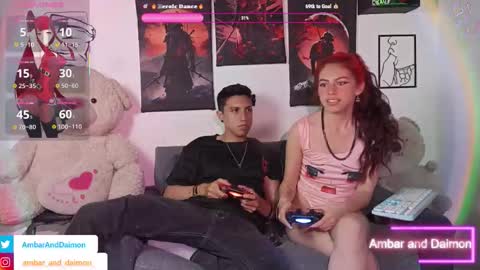 AMBAR AND DAIMON online show from 10-28-25, 07:01