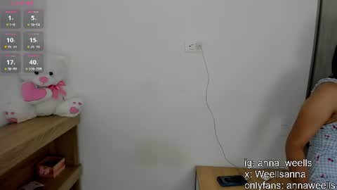  Anna Weells  online show from 06-15-26, 09:50