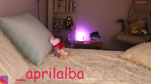 Snapshot of aprilinalba chatting on 10-06-25, 01:03 ALEKSANDRA POLYAKOVA online show from 10-06-25, 01:03