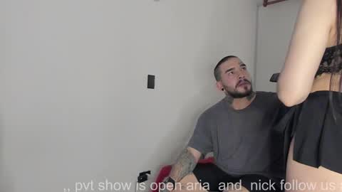 Snapshot of aria_and_nick chatting on 01-10-26, 01:46 ARIA AND. NICK online show from 01-10-26, 01:46