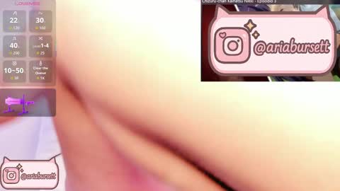 Snapshot of aria_bursett chatting on 09-26-25, 03:16 Aria online show from 09-26-25, 03:16