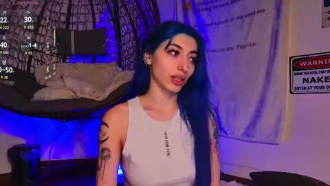Snapshot of ariavossx chatting on 07-14-26, 10:48 Aria online show from 07-14-26, 10:48