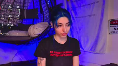 Snapshot of ariavossx chatting on 07-18-26, 11:08 Aria online show from 07-18-26, 11:08