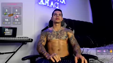 Snapshot of arondark chatting on 02-16-25, 12:21 DarkMaster online show from 02-16-25, 12:21