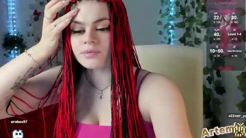 Snapshot of artemis696 chatting on 09-13-25, 08:52 Artemis my pvt is open and lovense is active online show from 09-13-25, 08:52