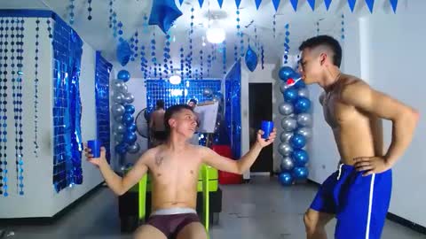 Snapshot of asmodeus7100 chatting on 02-07-25, 03:12 THOMAS AND DAMIAND online show from 02-07-25, 03:12