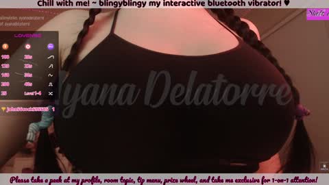 Snapshot of ayanadelatorre chatting on 12-19-24, 03:07 Ayana Delatorre online show from 12-19-24, 03:07