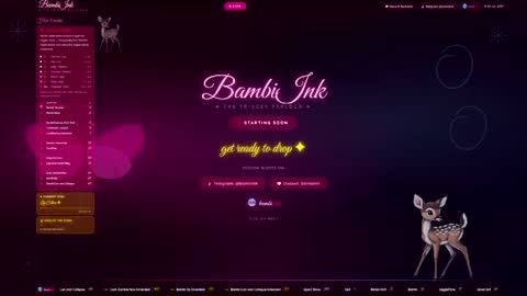 BambiInk online show from 04-21-26, 01:29