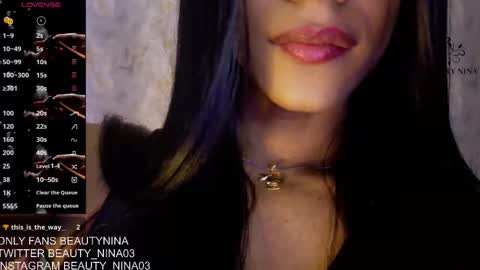 Snapshot of beauty_nina chatting on 10-15-25, 01:50 beauty_nina online show from 10-15-25, 01:50