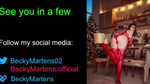 BeckyMartens come join me on    while im offline here  online show from 01-03-25, 03:05