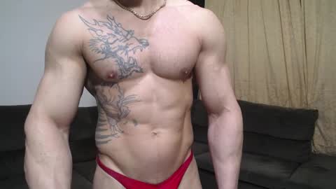 Snapshot of bestmuscle chatting on 10-26-25, 01:55 bestmuscle online show from 10-26-25, 01:55