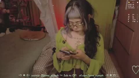   Im Nym  Justa nymph on twitter and IG online show from 06-26-26, 12:37