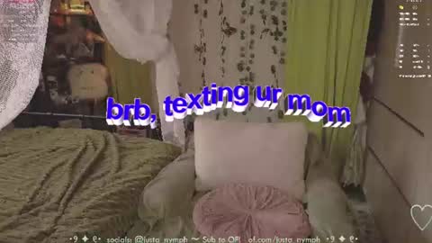   Im Nym  Justa nymph on twitter and IG online show from 07-30-26, 10:42