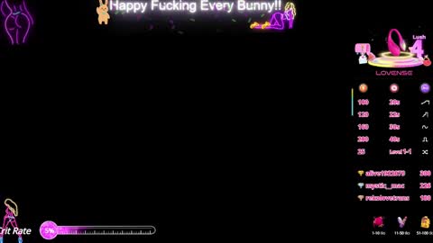 Tokki  bunny  online show from 02-13-25, 01:08