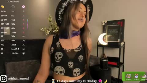 Cattaleya Ravenwood online show from 09-12-25, 09:04