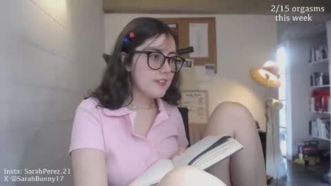 Snapshot of cherrybunny21 chatting on 10-14-25, 10:21 Sarah Prez online show from 10-14-25, 10:21