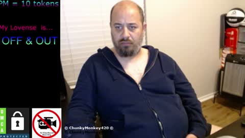 Snapshot of chunkymonkey420 chatting on 02-06-25, 06:29 Spencer Smokey Bear online show from 02-06-25, 06:29