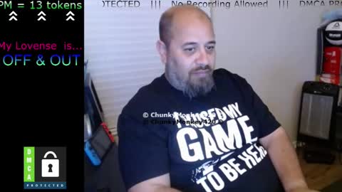 Snapshot of chunkymonkey420 chatting on 03-01-25, 06:46 Spencer Smokey Bear online show from 03-01-25, 06:46