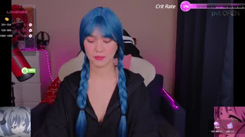 Snapshot of creammeow chatting on 01-27-25, 02:42 Alina online show from 01-27-25, 02:42