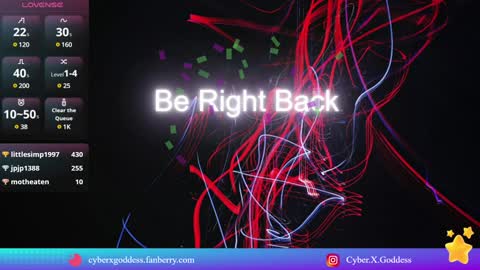 Snapshot of cyberxgoddess_ chatting on 12-05-24, 10:23 Lily Goddess online show from 12-05-24, 10:23
