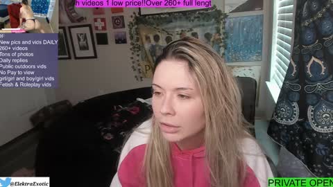 Snapshot of elektraexotic chatting on 02-03-25, 05:56 Elektra online show from 02-03-25, 05:56
