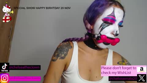 Snapshot of eloise_brown_ chatting on 11-12-25, 06:30 Chelsea Please help me to reach 100 thumbs up online show from 11-12-25, 06:30