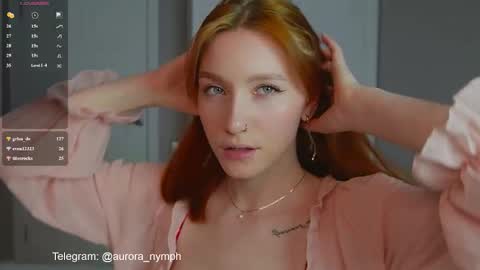 Aurora   My Tg channel aurora nymph online show from 02-24-26, 02:59