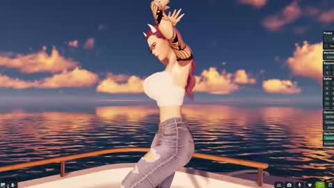 Snapshot of gabbi_3dx chatting on 11-18-25, 12:38 GABBI online show from 11-18-25, 12:38