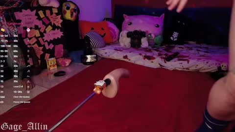 Gage Allin AKA Alpha Pussy online show from 10-25-25, 11:54