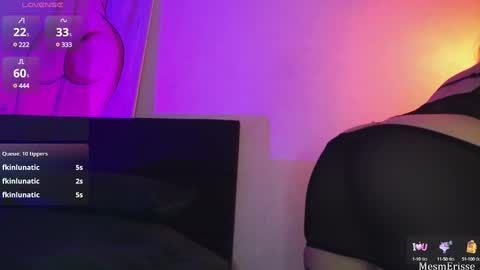 Snapshot of goddesseriss chatting on 02-11-25, 08:48 MesmErisse online show from 02-11-25, 08:48