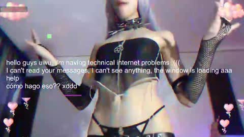 Snapshot of gothicute chatting on 02-21-26, 06:25 online show from 02-21-26, 06:25