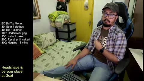 Grey Hardy Slave online show from 01-24-25, 05:53