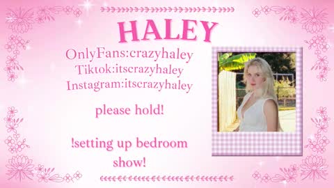 Snapshot of haleycrazy chatting on 11-17-25, 03:51 Haley online show from 11-17-25, 03:51