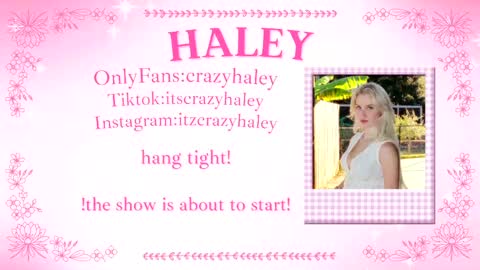 Snapshot of haleycrazy chatting on 04-01-26, 03:31 Haley online show from 04-01-26, 03:31