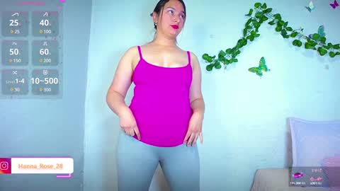 Snapshot of hanna_rose_28 chatting on 01-25-25, 12:16 Hanna online show from 01-25-25, 12:16