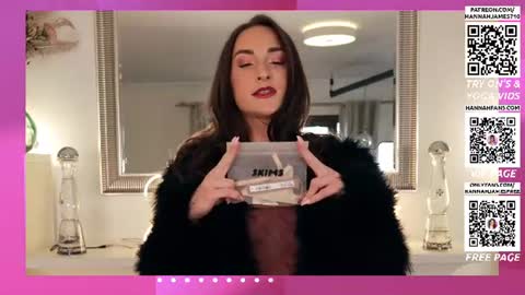Snapshot of hannahjames710 chatting on 06-13-26, 03:21 Hannah James online show from 06-13-26, 03:21