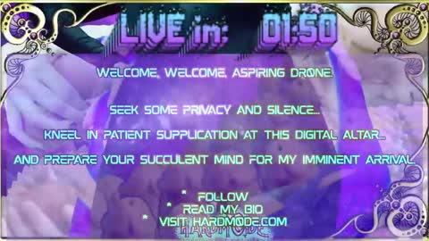 Snapshot of hardm0de chatting on 04-09-26, 10:48 B0ne Daddy Bonesaw Real-Life College of Whispers Bard mindfuck brainwash hypno cerebral sensual online show from 04-09-26, 10:48