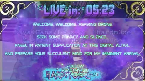 Snapshot of hardm0de chatting on 05-14-26, 08:48 B0ne Daddy Bonesaw Real-Life College of Whispers Bard mindfuck brainwash hypno cerebral sensual online show from 05-14-26, 08:48