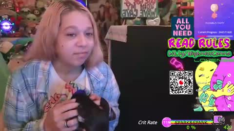 HiGHNESS CANNA online show from 01-10-25, 04:33