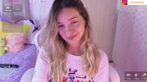 Snapshot of imlarisamaia chatting on 03-10-25, 10:55 Larisa online show from 03-10-25, 10:55
