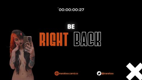 Inarafoxx online show from 12-18-24, 05:15