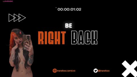 Inarafoxx online show from 01-09-25, 08:11