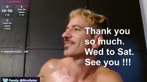 Rico Ryder online show from 07-10-26, 05:26