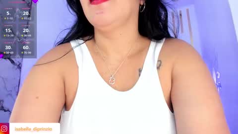 Snapshot of isabella_diprinzio chatting on 09-30-25, 11:43 Isabella Di Prinzio online show from 09-30-25, 11:43